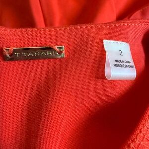 T Tahari Red Dress